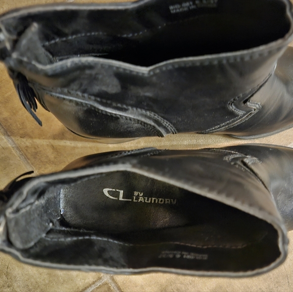 Black Chinese Laundry Ankle Booties - Size 6.5 - Picture 5 of 8